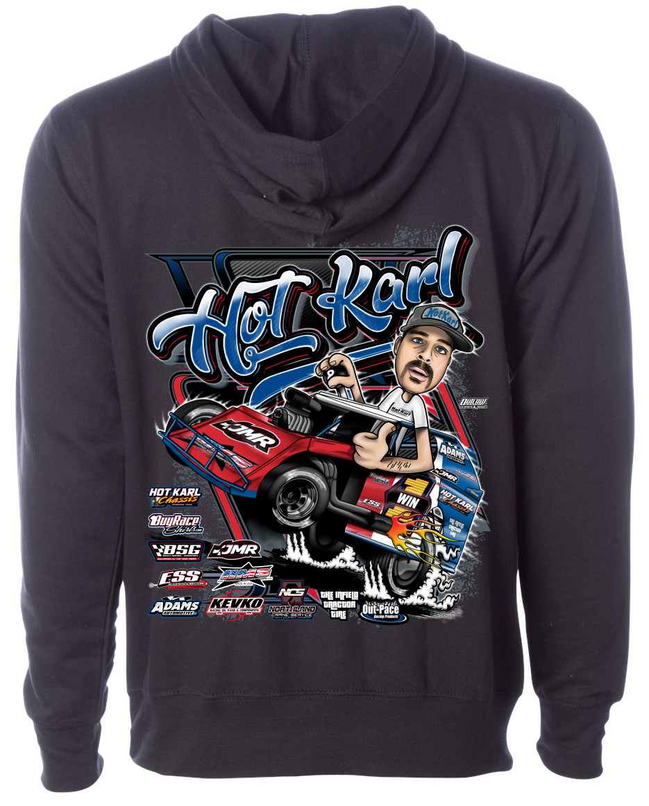 Hot Karl Race Hoodie '23 (ORDER 1 SIZE LARGER THAN NORMAL!)