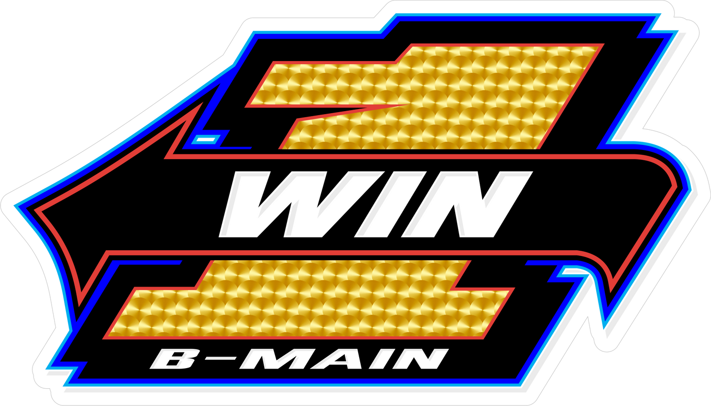 Hot Karl "Win1 B-Main" Decal